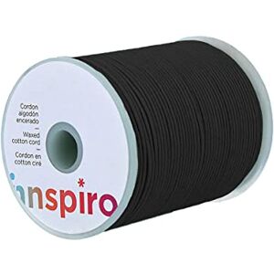 Innspiro 260311 - Black Waxed Cotton Cord - Jewelry Type Innspiro 260311 - Black Waxed Cotton Cord - Jewelry Type