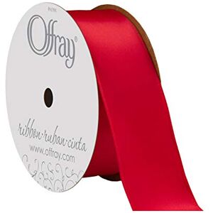 Berwick Contessa Satin Ribbon - Red 1.5" - Single Face Berwick Contessa Satin Ribbon - Red 1.5" - Single Face