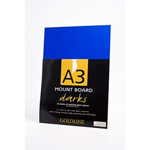 Clairefontaine Ref GMB3/ASTDZ Goldline Mount Board (Pack of 10) A3 Sized, Acid Free, pH Neutral, 1.25mm Thick, 750gsm Assorted Light Colours Suitable for Model-Making & Framing Clairefontaine Ref GMB3/ASTDZ Goldline Mount Board (Pack of 10) A3 Sized, Acid Free, pH Neutral, 1.25mm Thick, 750gsm Assorted Light Colours Suitable for Model-Making & Framing
