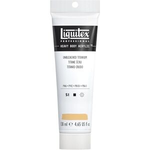 Liquitex Professional Heavy Body Acrylic Paint 138 ml tube, Unbleached Titanium Liquitex Professional Heavy Body Acrylic Paint 138 ml tube, Unbleached Titanium