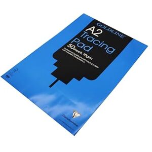 Clairefontaine Goldline Tracing Pad - Transparent - A2 - 50 Sheets Clairefontaine Goldline Tracing Pad - Transparent - A2 - 50 Sheets