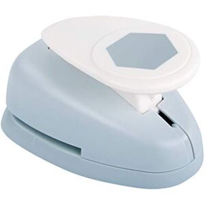 Rayher Paper Craft Punch with Hexagon Design, Lever Punch for Card Making and Scrapbooking, 5.08cm, 2", 69197000 Rayher Paper Craft Punch with Hexagon Design, Lever Punch for Card Making and Scrapbooking, 5.08cm, 2", 69197000
