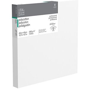 Winsor & Newton 6206054 Professional Stretcher Frame Deep Edge Cotton Blend 385 g/m² Triple Primed Medium Grain Ideal for Oil Paints and Acrylic Paints 40 x 40 cm Winsor & Newton 6206054 Professional Stretcher Frame Deep Edge Cotton Blend 385 g/m² Triple Primed Medium Grain Ideal for Oil Paints and Acrylic Paints 40 x 40 cm