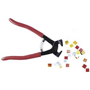 Rayher Mosaic Tile Nippers, Mosaic Cutter for Glass and Ceramic Tiles, 20cm, Steel, 2722200 Rayher Mosaic Tile Nippers, Mosaic Cutter for Glass and Ceramic Tiles, 20cm, Steel, 2722200