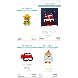 Spellbinders Merry Mischief Stamp & Die Bundle from The Merry Mischief Collection Spellbinders Merry Mischief Stamp & Die Bundle from The Merry Mischief Collection