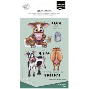 Creative Labs Clear Stamps 16 Pcs Cows and Texts Scrapbooking, Stamping and Card Making Supplies for Crafting Creative Labs Clear Stamps 16 Pcs Cows and Texts Scrapbooking, Stamping and Card Making Supplies for Crafting