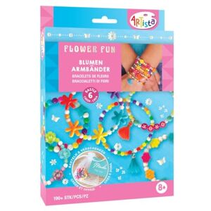 ARTISTA 9342995 Craft Set Flower Bracelets, Jewellery Making Set, DIY Jewellery Set for Children from 8 Years ARTISTA 9342995 Craft Set Flower Bracelets, Jewellery Making Set, DIY Jewellery Set for Children from 8 Years