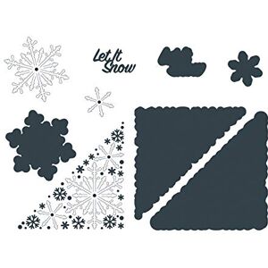 Paper Boutique Die-Let It Snow, Metal, Decorative Corner 10.5 x 10.4 cm Paper Boutique Die-Let It Snow, Metal, Decorative Corner 10.5 x 10.4 cm