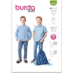 Burda Style Sewing Pattern B9209 Children's Shirt Burda Style Sewing Pattern B9209 Children's Shirt