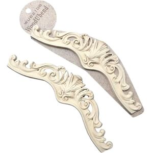 WoodUbend WUB2108 Pack of 2 Pediments Wood Appliques Bendable & Flexible Onlays 21.5x6.5cm DIY Craft, Furniture & Home Decor Easy to Apply & Paint Versatile, Reusable & Durable WoodUbend WUB2108 Pack of 2 Pediments Wood Appliques Bendable & Flexible Onlays 21.5x6.5cm DIY Craft, Furniture & Home Decor Easy to Apply & Paint Versatile, Reusable & Durable