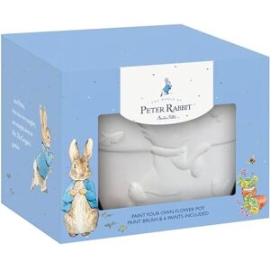 Robert Frederick Peter Rabbit Paint Your Own Plant Pot Children's Craft Kit, White Robert Frederick Peter Rabbit Paint Your Own Plant Pot Children's Craft Kit, White