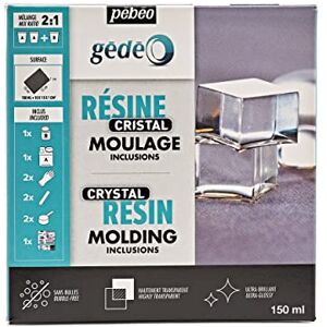 PEBEO Gedeo 150 ml Crystal Resin, Transparent PEBEO Gedeo 150 ml Crystal Resin, Transparent