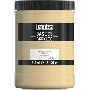 LIQUITEX Unbleached Titanium Acrylic Paint - 946 ml LIQUITEX Unbleached Titanium Acrylic Paint - 946 ml
