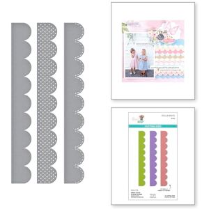Spellbinders Stitch & Dots Scallop Borders Etched Dies from The Simple Vintage Flower Shoppe Collection with Simple Stories Spellbinders Stitch & Dots Scallop Borders Etched Dies from The Simple Vintage Flower Shoppe Collection with Simple Stories