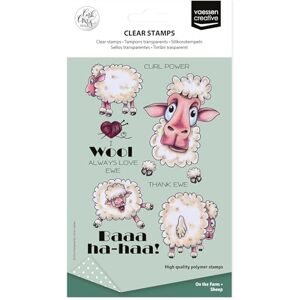 Creative Labs Clear Stamps 15 Pcs Sheep and Texts Scrapbooking, Stamping and Card Making Supplies for Crafting Creative Labs Clear Stamps 15 Pcs Sheep and Texts Scrapbooking, Stamping and Card Making Supplies for Crafting