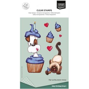 Creative Labs Clear Stamps 10 Pcs Dog, Cat, Party Supplies Scrapbooking, Stamping and Card Making Supplies for Crafting & Birthdays Creative Labs Clear Stamps 10 Pcs Dog, Cat, Party Supplies Scrapbooking, Stamping and Card Making Supplies for Crafting & Birthdays