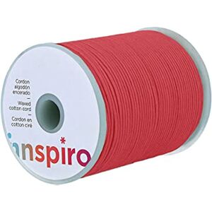 Innspiro 260316 Red Waxed Cotton Cord - String Innspiro 260316 Red Waxed Cotton Cord - String