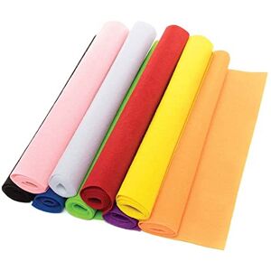 Baker Ross FE822 Felt Rolls Bumper Value Pack Pack of 10, Craft Supplies for Children, Felt Sheets for Arts and Crafts for Kids, Black Baker Ross FE822 Felt Rolls Bumper Value Pack Pack of 10, Craft Supplies for Children, Felt Sheets for Arts and Crafts for Kids, Black