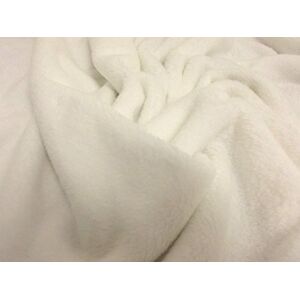 CRS Fur Fabrics Double Sided Supersoft Cuddlesoft Velboa Fabric Material White, 1Mtr 150cmx100cm CRS Fur Fabrics Double Sided Supersoft Cuddlesoft Velboa Fabric Material White, 1Mtr 150cmx100cm