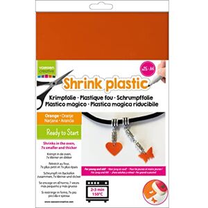 Creative Labs Shrink Plastic, 25 Sheets, 21 x 30 cm, Fun Arts and Crafts Projects for All Ages Creative Labs Shrink Plastic, 25 Sheets, 21 x 30 cm, Fun Arts and Crafts Projects for All Ages