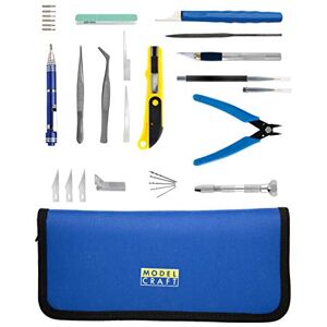 Modelcraft PTK1022 Essential Modelling Kit, Blue, 1 Modelcraft PTK1022 Essential Modelling Kit, Blue, 1