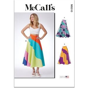 McCall's MCCALLS Sewing Pattern M8510K5 Misses' Skirts K5 (8-10-12-14-16) McCall's MCCALLS Sewing Pattern M8510K5 Misses' Skirts K5 (8-10-12-14-16)
