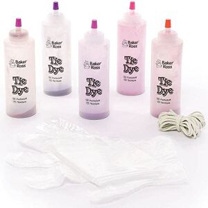 Baker Ross Tie Dye Kit in Red, Pinks and Purple Colours Per Pack, Paint Sets for Kids (FC310) Baker Ross Tie Dye Kit in Red, Pinks and Purple Colours Per Pack, Paint Sets for Kids (FC310)