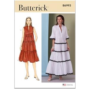 Butterick Paper Pattern B6993K5 Misses' Dresses K5 (8-10-12-14-16) Butterick Paper Pattern B6993K5 Misses' Dresses K5 (8-10-12-14-16)