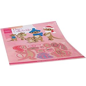 Marianne Design Meerkats Pink - Cutting Dies for Paper Craft Marianne Design Meerkats Pink - Cutting Dies for Paper Craft