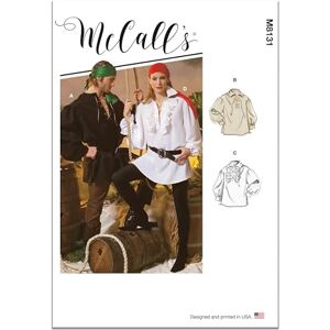 McCall's McCalls M8131A Unisex Costume, A (S-M-L-XL-XXL-XXXL) McCall's McCalls M8131A Unisex Costume, A (S-M-L-XL-XXL-XXXL)