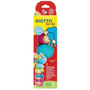 Giotto be-bè - Set 3 x 100g glitter play dough - Play Dough Set Giotto be-bè - Set 3 x 100g glitter play dough - Play Dough Set