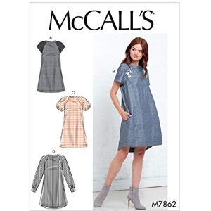 McCall's M7862, Sewing Pattern,Template, Paper, Plain, 6-8-10-12-14 McCall's M7862, Sewing Pattern,Template, Paper, Plain, 6-8-10-12-14