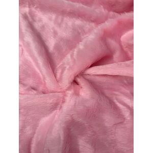CRS Fur Fabrics Plain Fun Faux Fur Fabric Material Baby Pink Blossom, 1Mtr 150cmx100cm CRS Fur Fabrics Plain Fun Faux Fur Fabric Material Baby Pink Blossom, 1Mtr 150cmx100cm