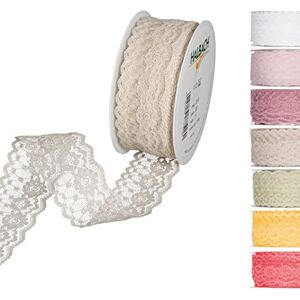 Halbach Seidenbänder Hrot 37 mm x 15 m - Seidenbänder Halbach Seidenbänder Hrot 37 mm x 15 m - Seidenbänder