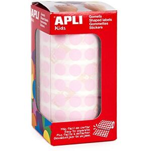 APLI Kids Roll of Stickers Round Ø 15 mm Pink APLI Kids Roll of Stickers Round Ø 15 mm Pink