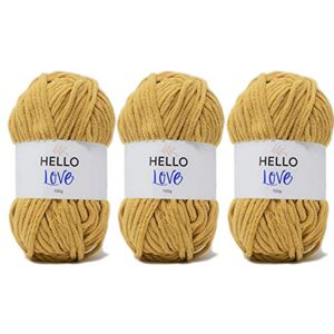 Hello Love Baby Blanket Yarn 300g Sand Hello Love Baby Blanket Yarn 300g Sand