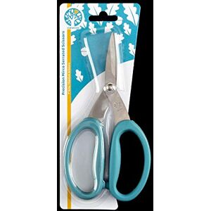 Oakwood Archer Micro Serrated Scissors, Blue, One Oakwood Archer Micro Serrated Scissors, Blue, One