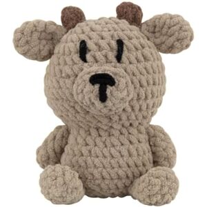 KNITTY CRITTERS – Hello Softie – Dallas Deer Beginner-Friendly Crochet Craft Kit with Recycled Yarn KNITTY CRITTERS – Hello Softie – Dallas Deer Beginner-Friendly Crochet Craft Kit with Recycled Yarn