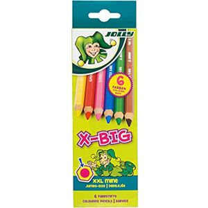 JOLLY - X-BIG - 6-color - Carton case - Pencils JOLLY - X-BIG - 6-color - Carton case - Pencils