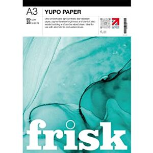 Frisk Yupo Paper Pad A3 85gsm, White Frisk Yupo Paper Pad A3 85gsm, White