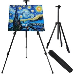 ASelected Artist Easel for Painting with Carry Bag,Adjustable Height 20 to 66 Inches,Metal Easel Stand for Tabletop Or Floor,Painting Stand Holder for Picture Canvas Art for Wedding & Displaying ASelected Artist Easel for Painting with Carry Bag,Adjustable Height 20 to 66 Inches,Metal Easel Stand for Tabletop Or Floor,Painting Stand Holder for Picture Canvas Art for Wedding & Displaying