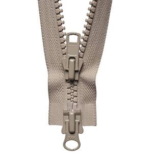 YKK Two Way Slider Zip, No. 573 Fawn, 66 cm Length YKK Two Way Slider Zip, No. 573 Fawn, 66 cm Length