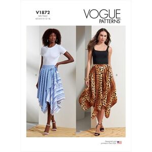 Vogue Patterns V1872A5 Misses Skirt/Pants A5 (6-8-10-12-14) Vogue Patterns V1872A5 Misses Skirt/Pants A5 (6-8-10-12-14)