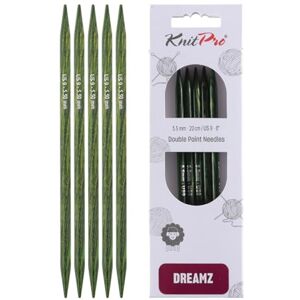 KNITPRO Dreamz Double Pointed Needles 8" (20cm) Size 5.50mm KNITPRO Dreamz Double Pointed Needles 8" (20cm) Size 5.50mm