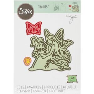 Sizzix Thinlits Die Set 6 Pack 662850 Mystical Fairy by Jorli Perine, Multicolour, One Size Sizzix Thinlits Die Set 6 Pack 662850 Mystical Fairy by Jorli Perine, Multicolour, One Size