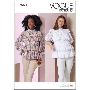 Vogue V2011Y5 Misses' Top with Sleeve Variations Y5 (18-20-22-24-26) Vogue V2011Y5 Misses' Top with Sleeve Variations Y5 (18-20-22-24-26)