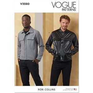 Vogue Patterns Vogue Sewing Pattern V2080BB Men's Jackets BB (44-46-48-50-52) Vogue Patterns Vogue Sewing Pattern V2080BB Men's Jackets BB (44-46-48-50-52)