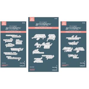 Spellbinders Happier Hour BetterPress Sentiments Bundle Spellbinders Happier Hour BetterPress Sentiments Bundle