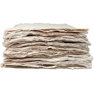 Artway Indigo A6 Cotton Rag Paper 100% Cotton/Handmade 250gsm Mid Texture A6 (60 Sheets), White Artway Indigo A6 Cotton Rag Paper 100% Cotton/Handmade 250gsm Mid Texture A6 (60 Sheets), White