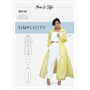 Simplicity Sewing Pattern S9114 Misses' Dress, Top & Pants, Various, H5 (6-8-10-12-14) Simplicity Sewing Pattern S9114 Misses' Dress, Top & Pants, Various, H5 (6-8-10-12-14)